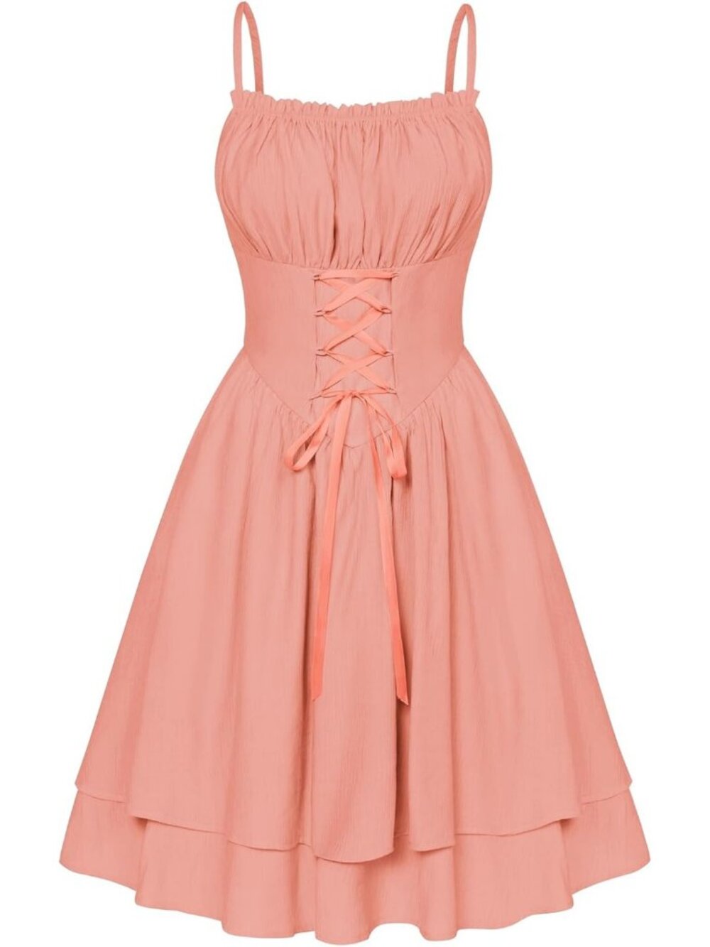 Women's Orange Corset Fairy Chiffon Mini Dress Graduation Party Sundress